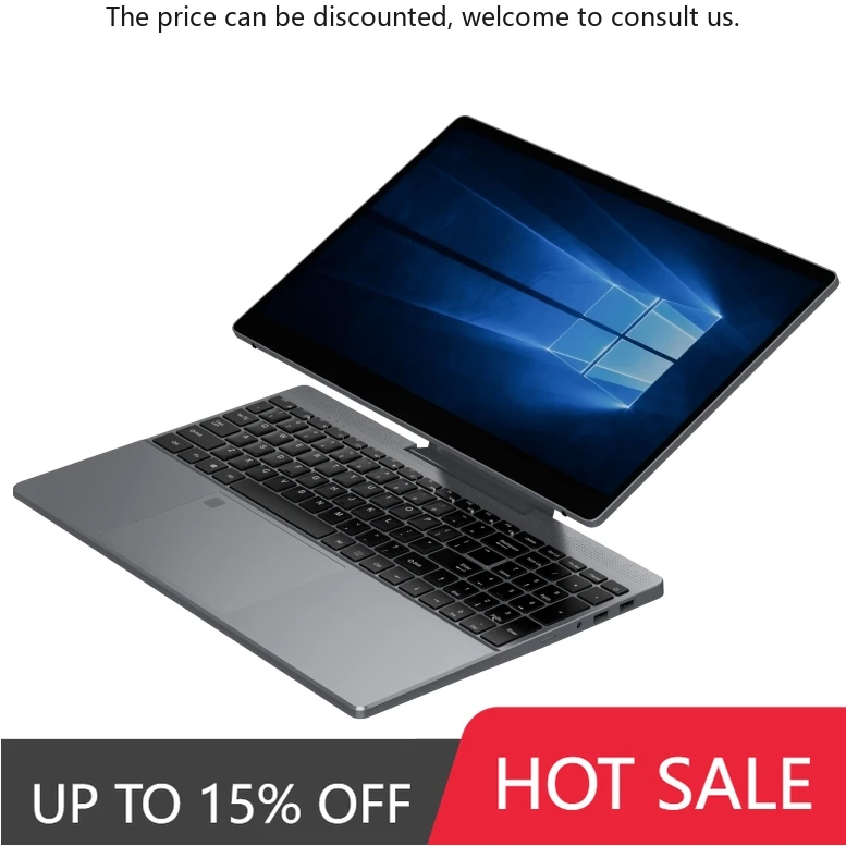 

2023 Hot Selling Slim Laptop 15.6 Inch LPDDR5 12G High Quality 2in1 360 Folding Rotate Office Multi Touch Screen Laptop