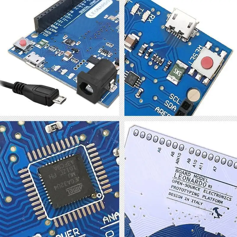 High Quality Leonardo R3 Development Board ATmega32u4 AVR for Arduinos DIY Starter Kit