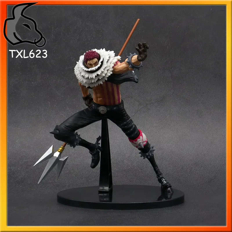 Anime One Piece Charakter Katakuri Kastanie Luffy Pvc Modell Desktop Action-figuren Ornamentsl Sammlung Spielzeug Kinder Geschenk