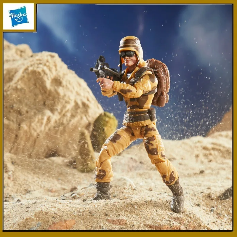 Hasbro Original G.I. Joe – figurine de dessin animé Dusty Crimson Guard, jouets pour garçons et filles, cadeau pour enfants, ornements de collection