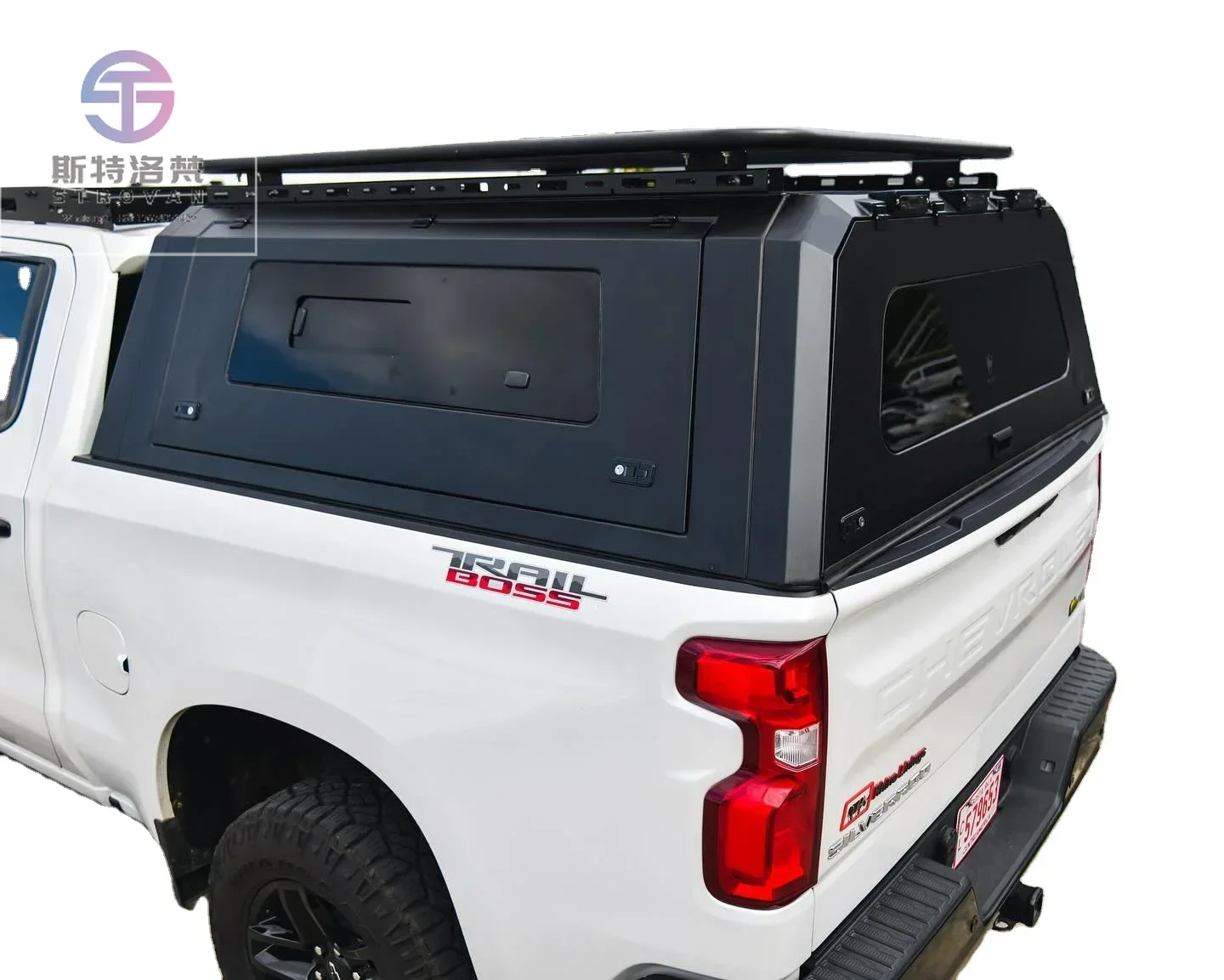 

Custom fit aluminum canopy for nissans Navara np300 frontier top camper leakproof anti rusted hard tonneau cover