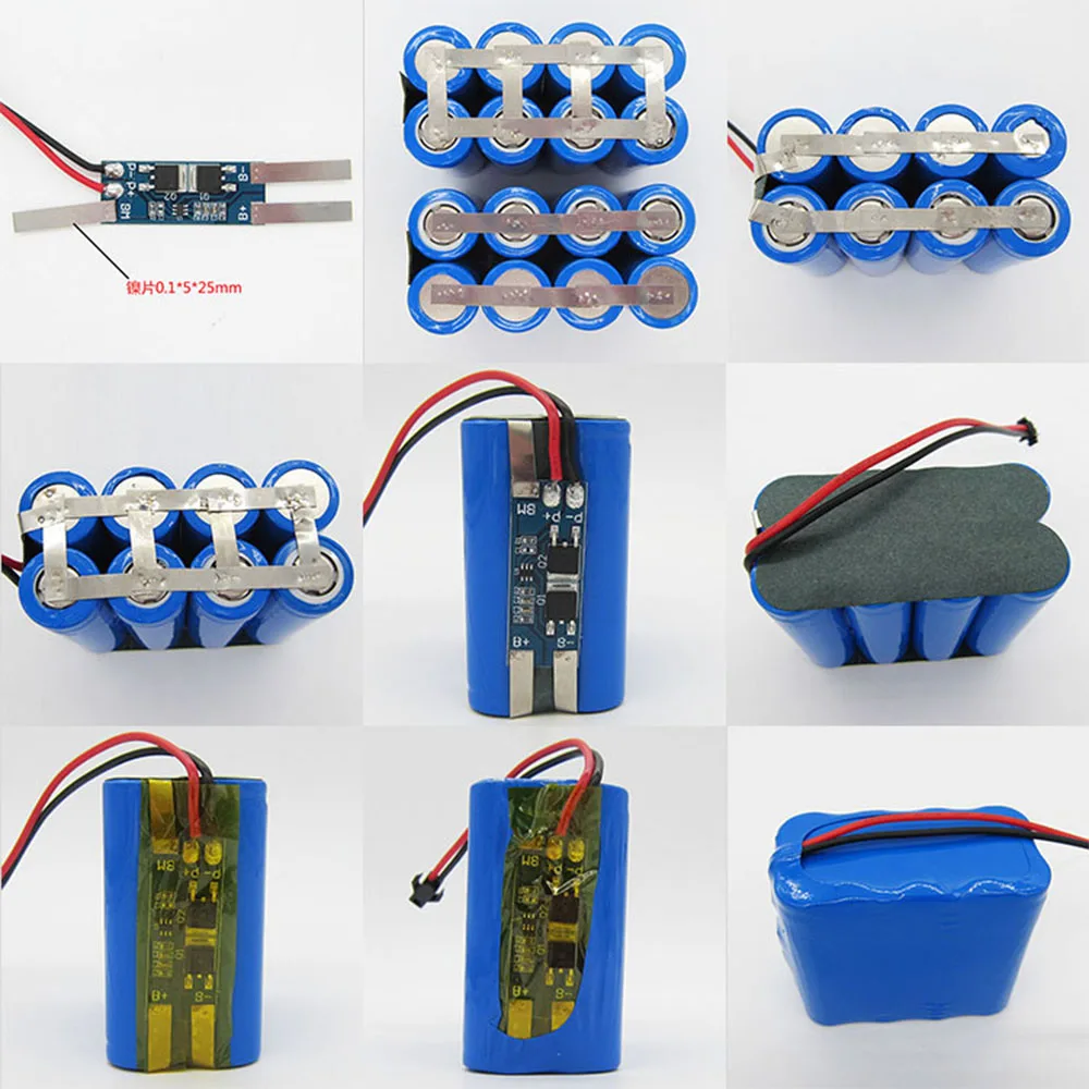 2s 8a Li-ion 7.4v 8.4v 18650 Bms Pcm 15a prąd szczytowy tablica zabezpieczająca baterię Bms Pcm dla Li-ion bateria Lipo Pack Max 15a