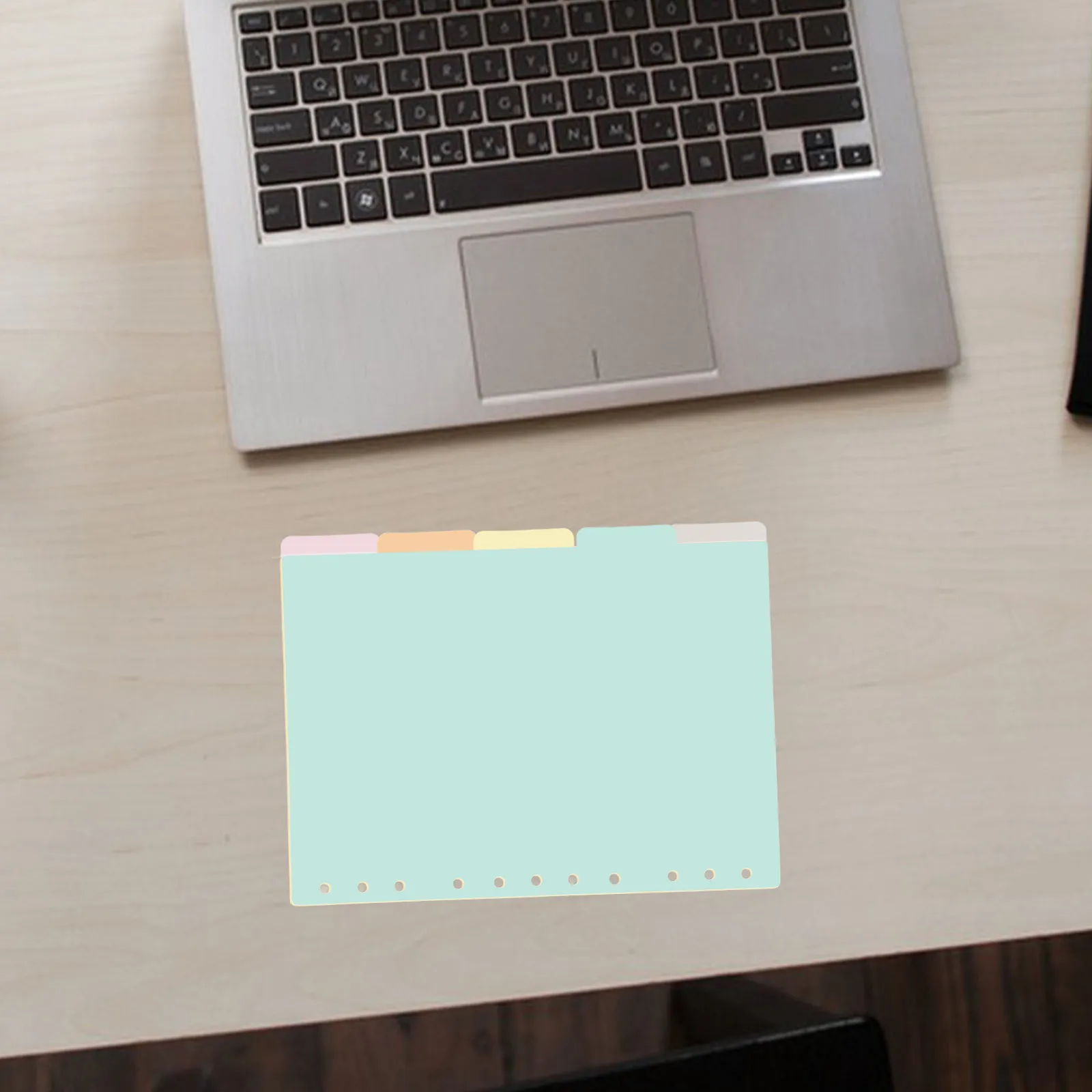 

5Pcs Plastic Page Dividers 11-Hole B5 Size Index Classified Labels for Office Filing Vibrant Color Fade-Proof Long-Lasting