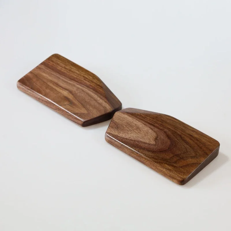 Imagem -05 - Walnut Walnut Wrist Rest Tapete de Pulso de Madeira Split tipo Alice Palm Rest Suporte do Teclado Mecânico Original Personalizado Office Gaming And Esports