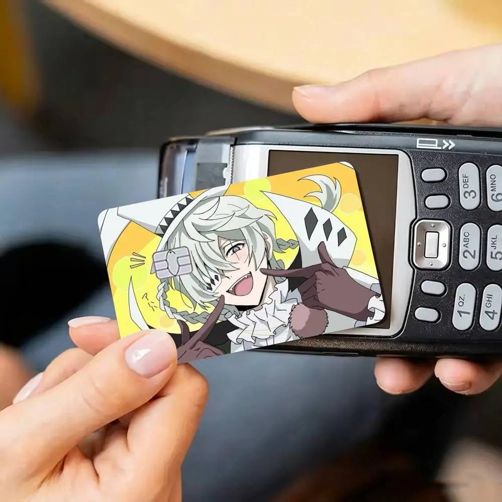 N-Nikolai Gogol BSD  Credit Card HD Stickers Game Card Decal Small Chip Waterproof Sticker Gift