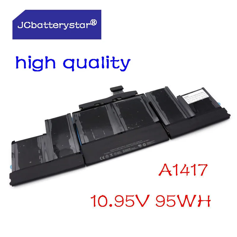 

JC A1494 A1417 Laptop Battery for Apple MacBook Pro 15" A1398 Retina 2012 2013 2014 Year Free Tools 500+ Cycles Fast Ship