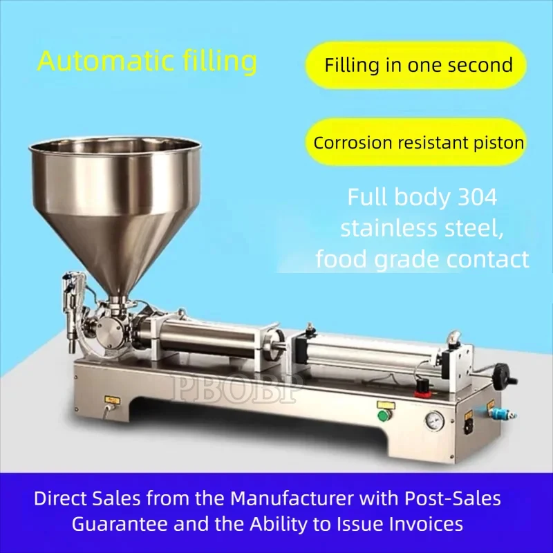 Cake Batter Mayonnaise Filling Machine High Density Viscosity Sauce Paste Cream Liquid Rotary Pump Cream Filling Machine
