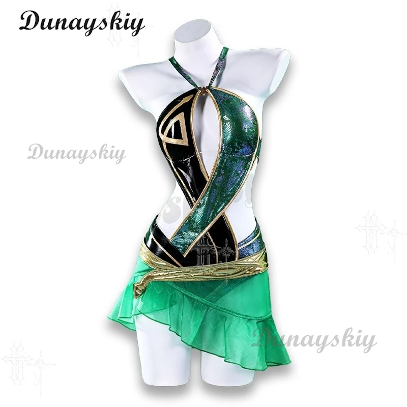 ​​Rivals Ladyi Summer Swimsuit Cosplay Outfit Anime Game Character Suit Comic Con Themed Party Beach Shooting Role Play Costume