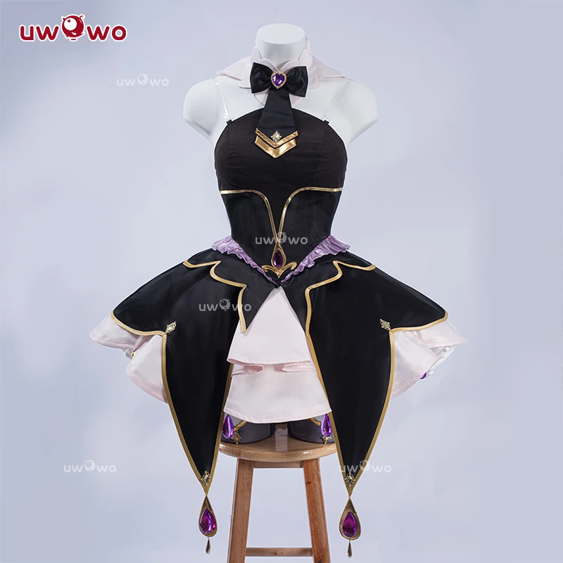 재고 있음 UWOWO Anime Moria Lulukaaa 코스프레 의상 S-3XL 할로윈 의상