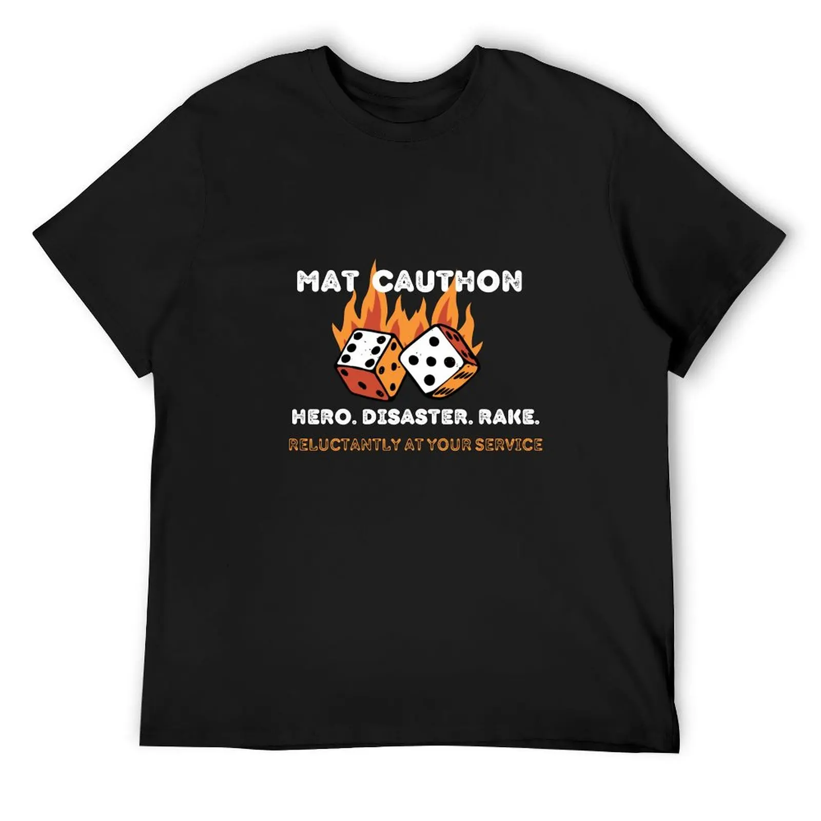 Mat Cauthon, Disaster T-Shirt man clothes shirts graphic tees blue archive mens t shirts pack