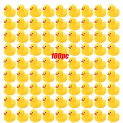 100Pcs Rubber Ducks for Kids Yellow Mini Duck Party Favors Bulk Ducks Summer Pool Floating Toys Rubber Ducks Birthday