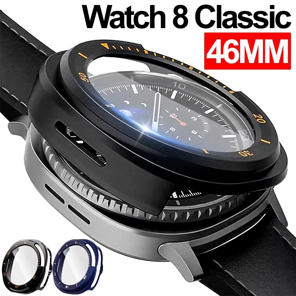 yZ[zSamsung Galaxy Watch 8 Classic 46mmpɐ݌vꂽP[XAKXXN[veN^[tAn[hPCP[XAS̓IȕیJo[