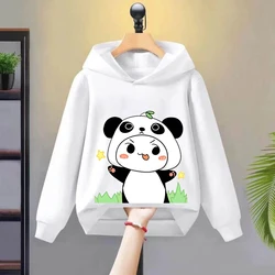 Red Panda Kawaii loose comfortable warm hoodie children's clothing Sweatshirt tops Boys girls Hip hop jumper children's clothing