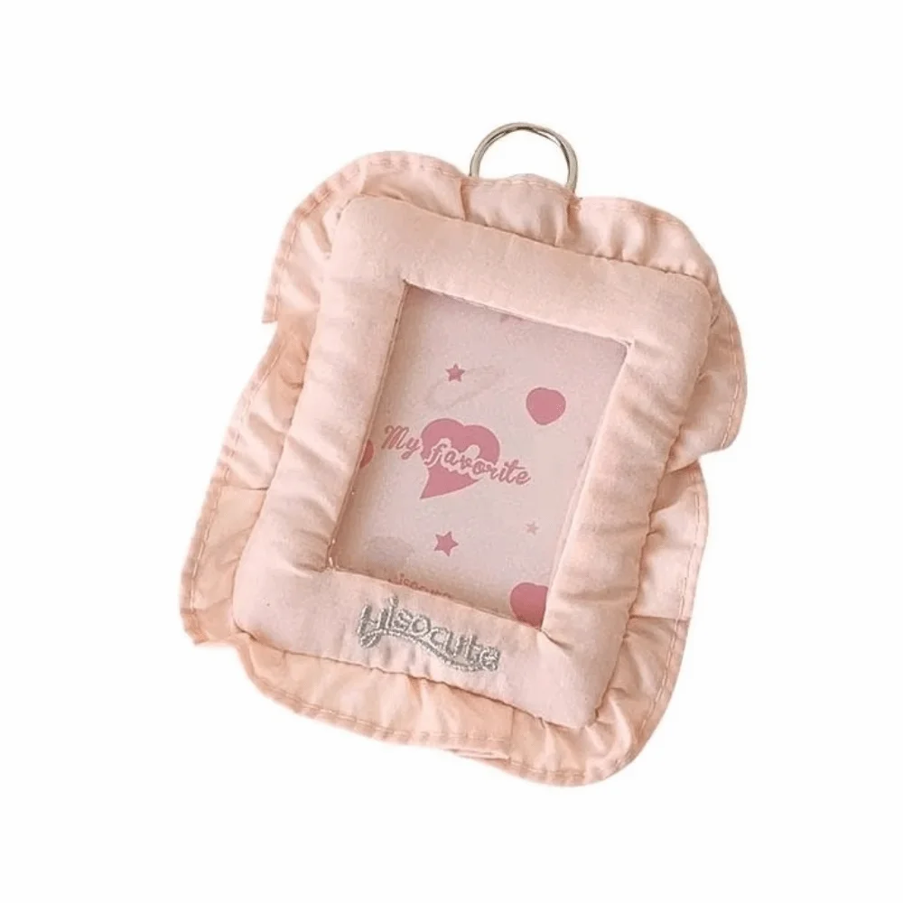 

Hanging Korean Photocard Holder Soft Pillow Cute Picture Card Protective Case Ins Style Sweet Photo Storage Pendant Photo