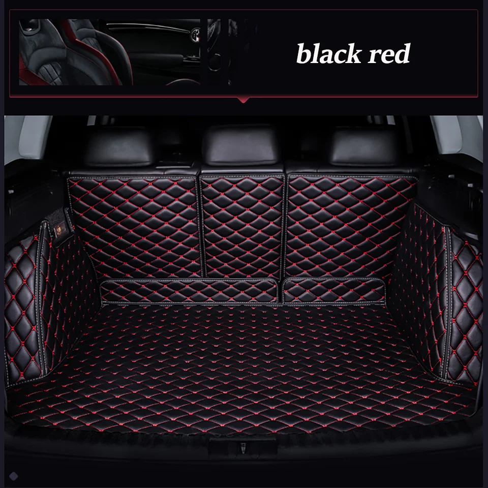 

High Quality Full Coverage Custom Car Trunk Mats For Toyota Lada Renault Kia Volkswage Honda BMW BENZ Car Interior Accessories