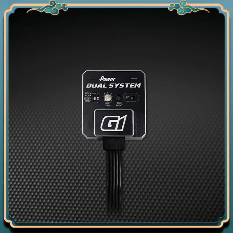 

(New)-G1 RC Car Gyro Dual System Racing Gyroscope CNC Metal Case For RC Car Parts DIY Assembly Upgrading