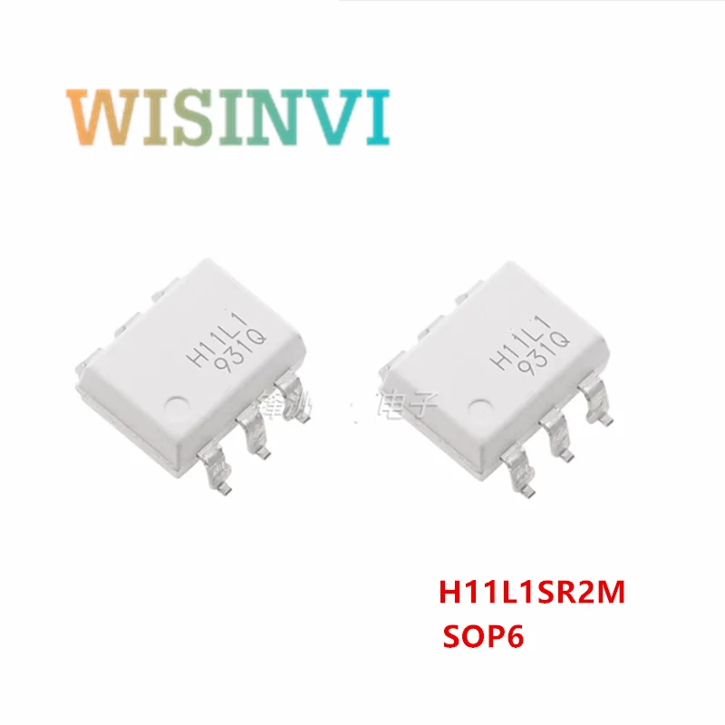 10PCS H11L1 H11L1SR2M H11L2 H11L2SR2M H11L3 H11L3SR2M SOP6 ＆ H11L1M H11L2M H11L3M DIP6  OptoCoupler