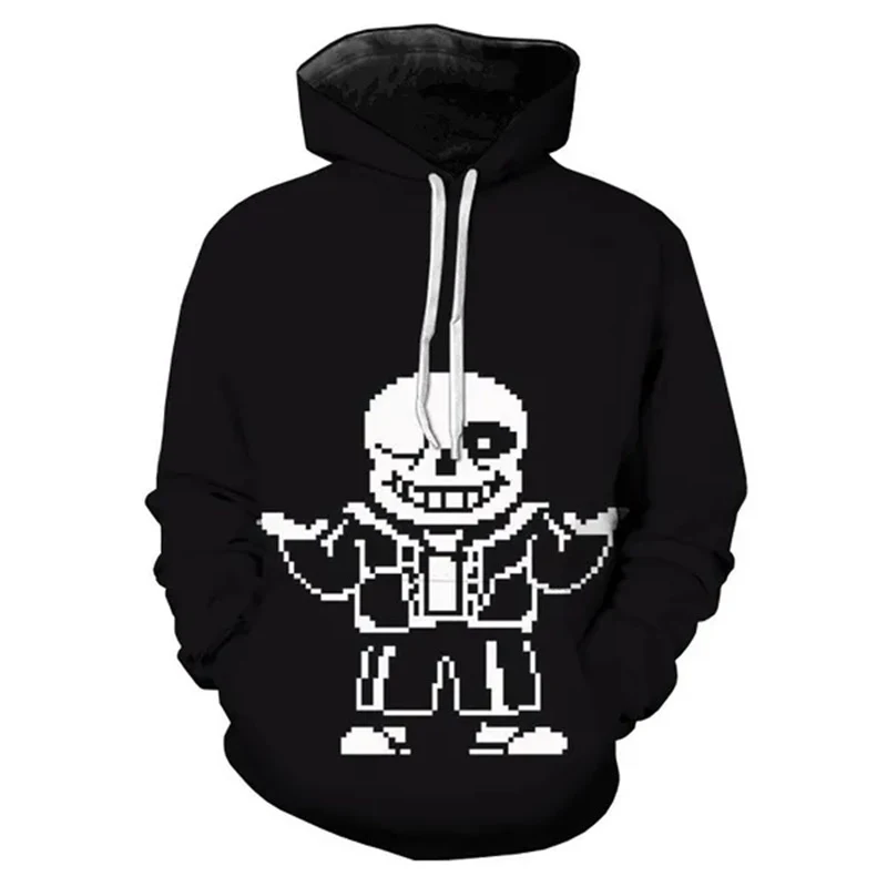 Autumn Undertale Game 3D Print Hoodies Men Women Fashion Oversized Sweatshirts Hoodie Kids Pullovers Male Tracksuit Man Clothing