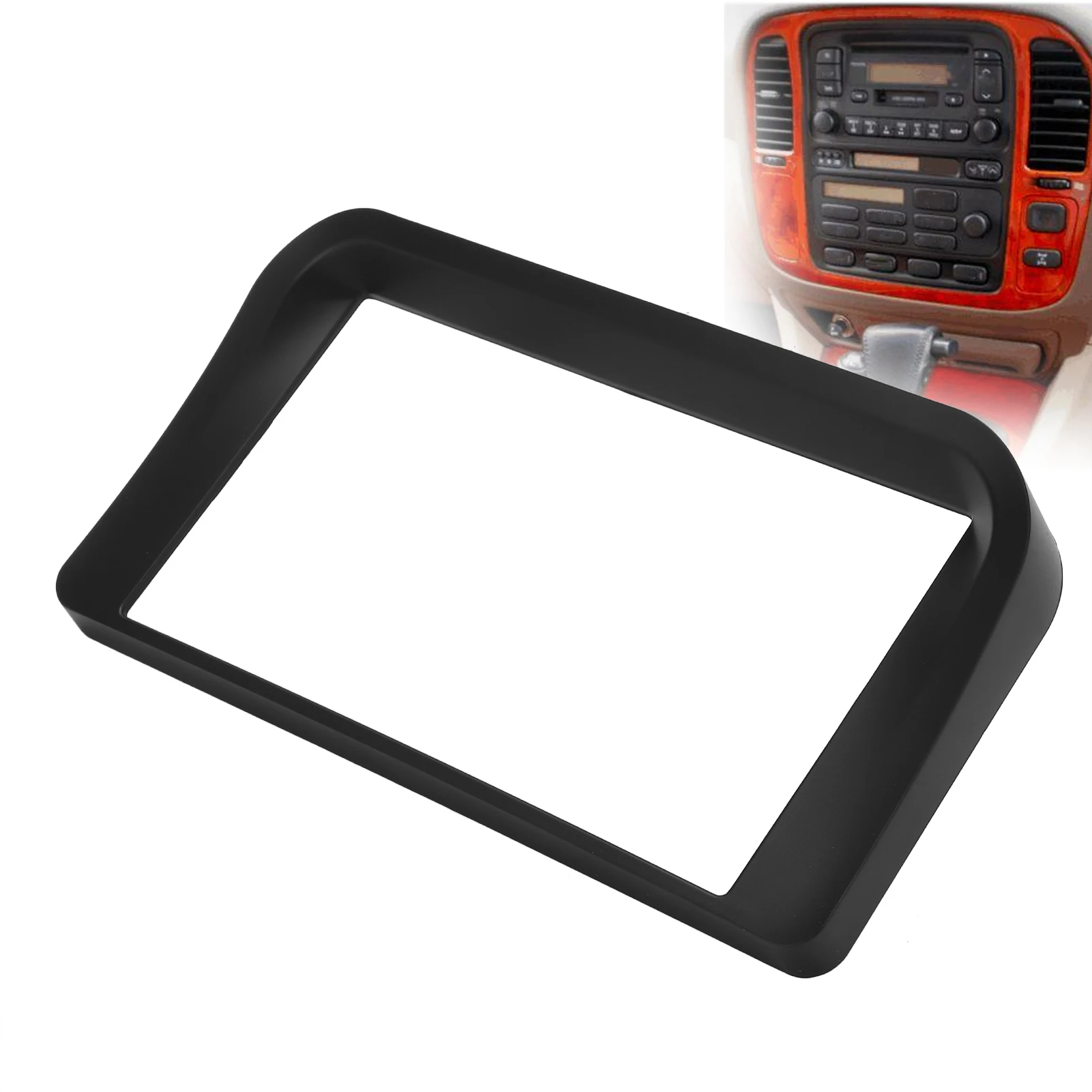 

2Din радио стерео Fascia Frame Замена накладки приборной панели для Land Cruiser 100 LC100 1998-2003 гг.