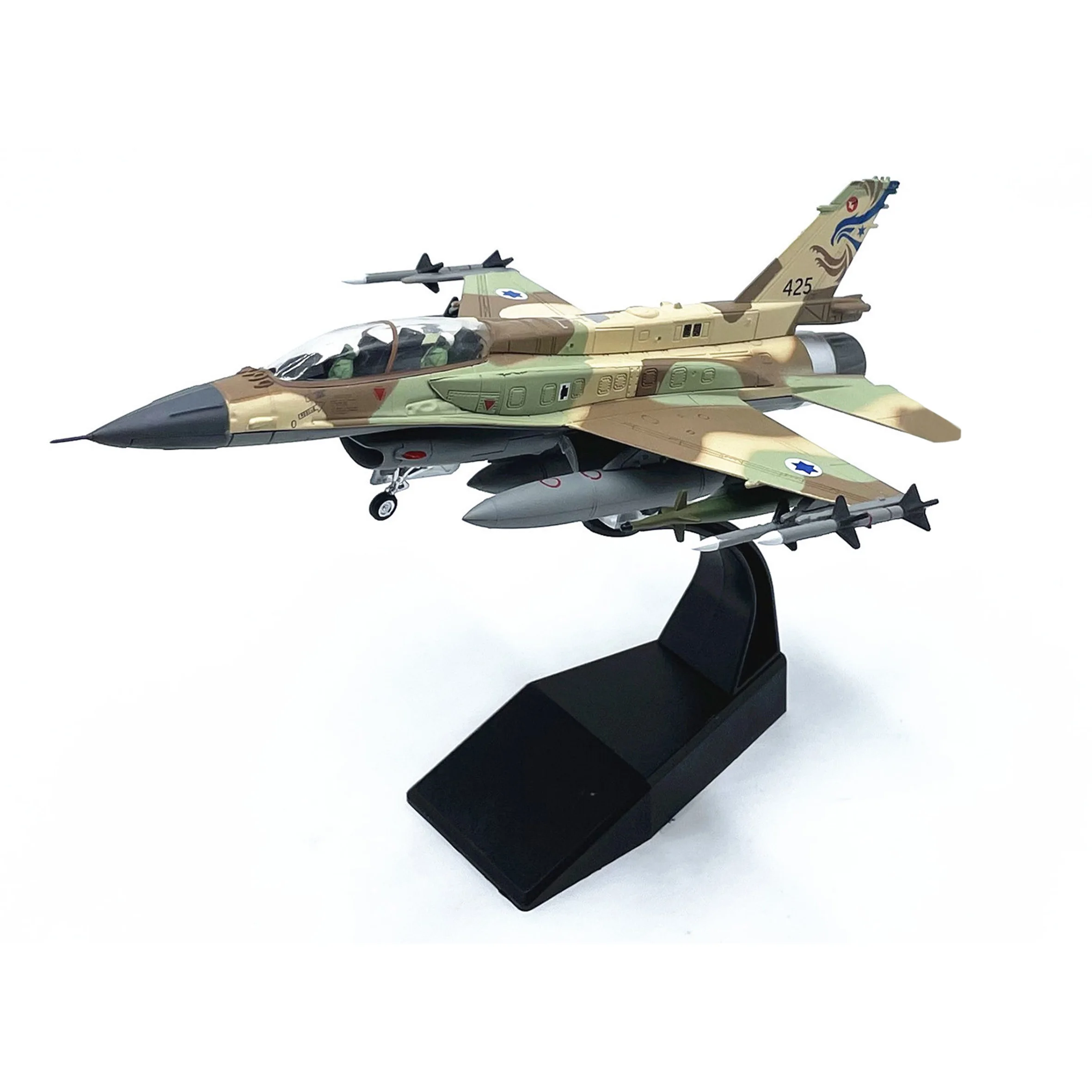 1: 72 Israel F16I fighter jet model static finished model