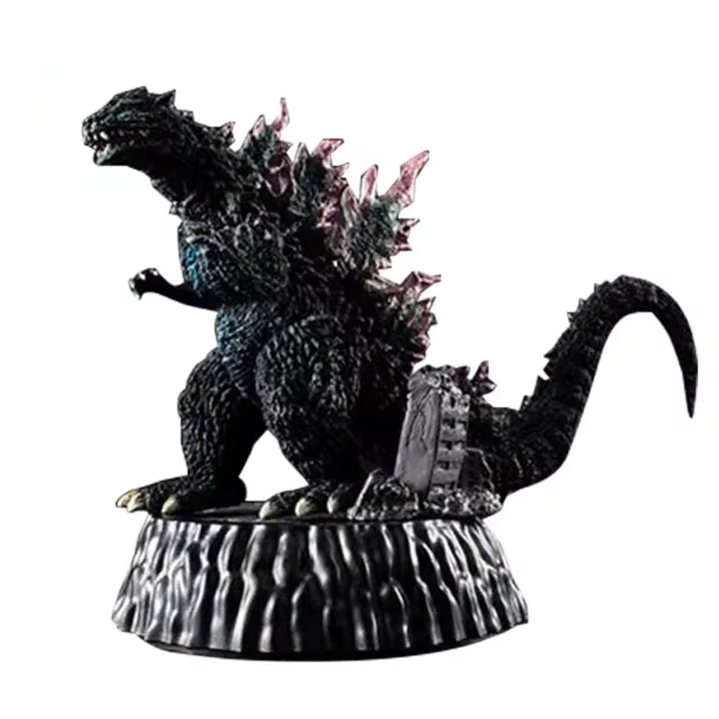 Bandai 4 pièces Gashapon Godzilla Monster 3 ン burning godzilla Anime jouets pour enfants figurine cadeau modèle à collectionner ornements