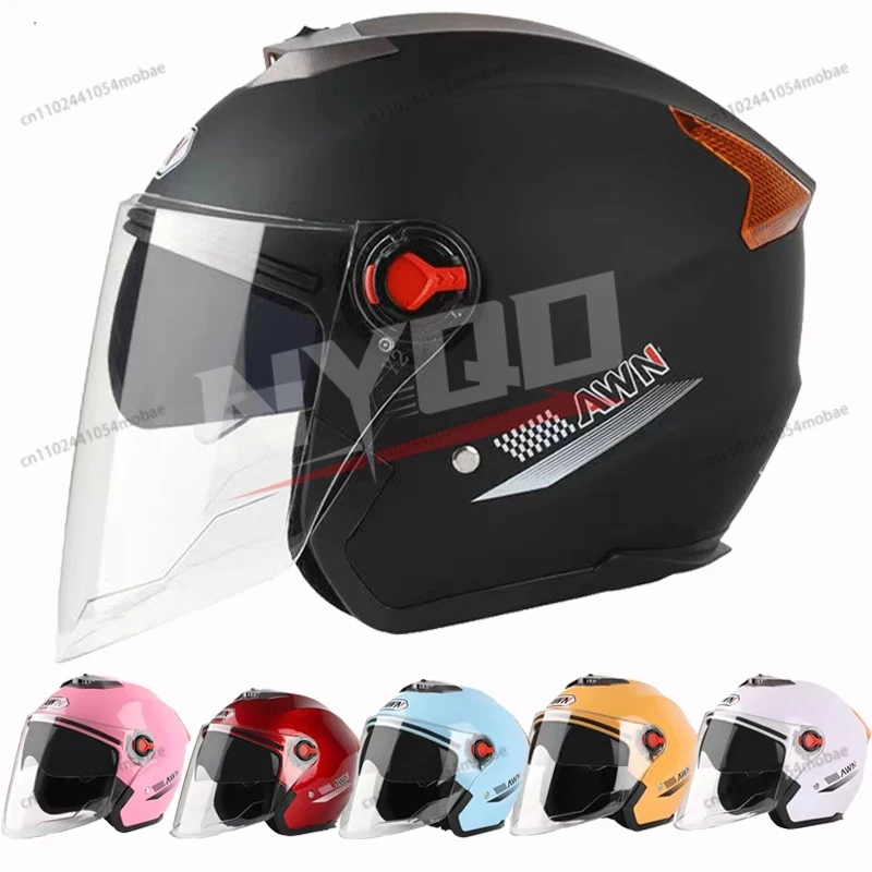 

New Open Face Motorcycle Helmet Motorbike Helmets Seasons Safety Motor Bike Scooter with For Men Women Cascos Para Moto