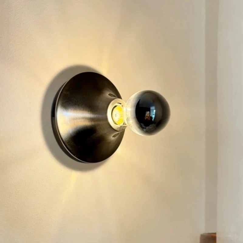 

Французские постмодернистские настенные светильники для прохода, коридорные лампы, вход, ностальгия, потолочная люстра, прикроватная тумбочка Bauhaus, скандинавская столовая