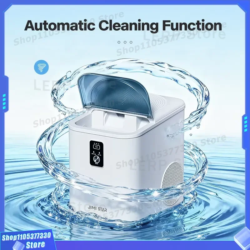 Professional Custom Small Home Counter Top Crushed Ice Maker with 15kg/day Capacity Push Button Control Plastic Housing