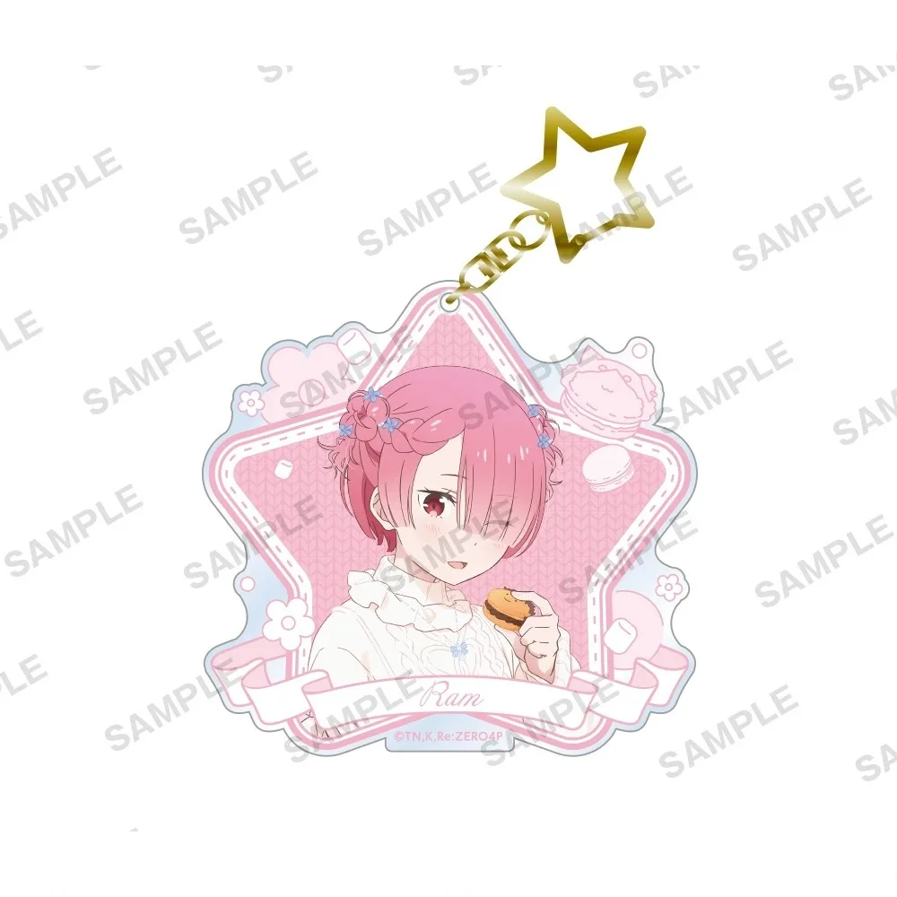 6cm Anime Re:ZERO -Starting Life In Another World- Bag Acrylic KeyRing Anime Funny As A Gift For Fans Exquisite Product Keychain