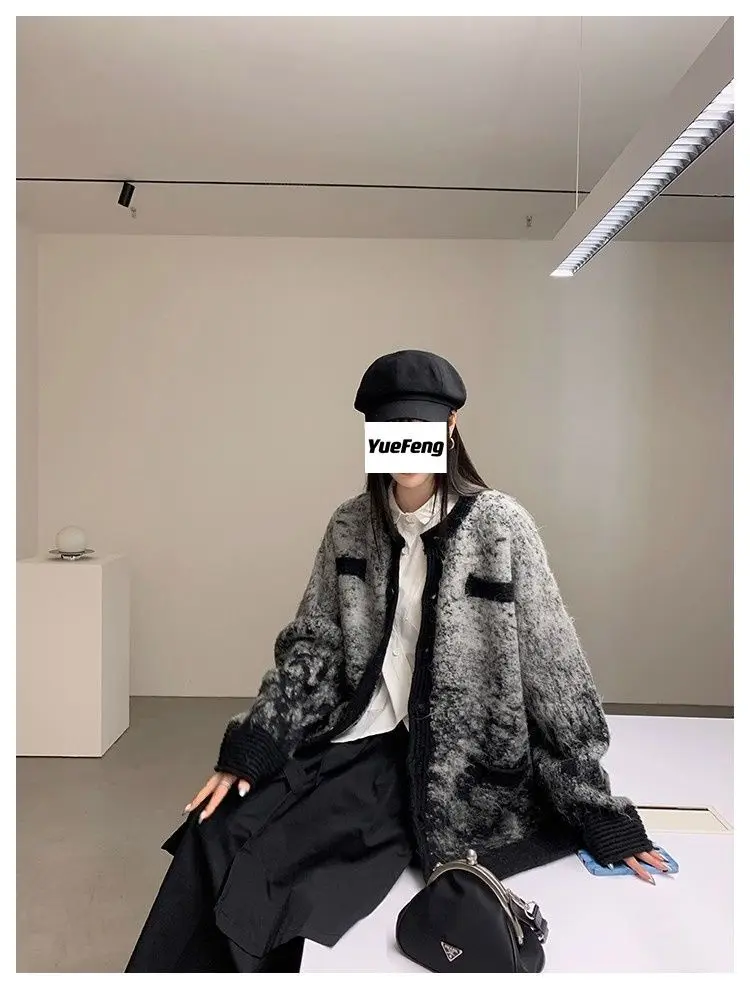 

Tweed Jacket Down Womens Spring Thermal Anti-Wind Lining Utility Baggy Double-Sided Reversible Steampunk Gothic Vintage Webbed