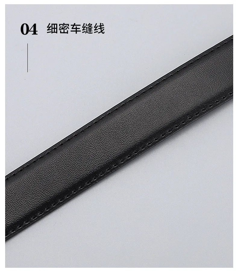 Damen Retro U-Schnallen Echtleder-Gürtel, Minimalistischer Vielseitiger Dekorativer Kleider- und Anzuggürtel, Schlanker Damen-Stil – Detail 12