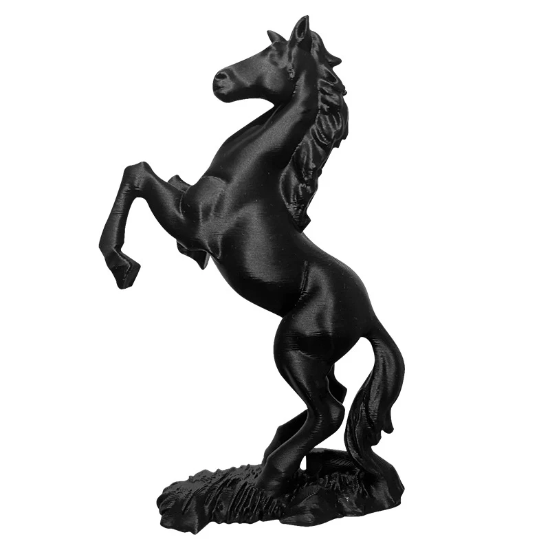 Estatua de Caballo Impresa en 3D, Escultura de Pegaso, Adorno del Año del Caballo, Decoración Moderna de Arte Animal, Símbolo de Éxito para el Hogar y la Oficina