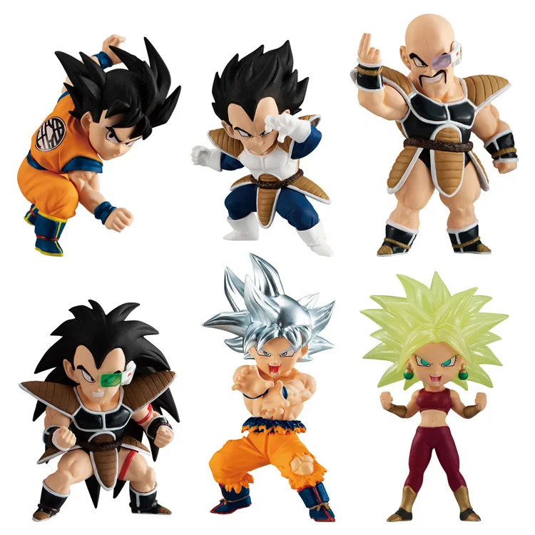 Action Figure Bandai Dragon Ball Super ADVERGE MOTION 5 Saiyan Attacks Figure Model Toys