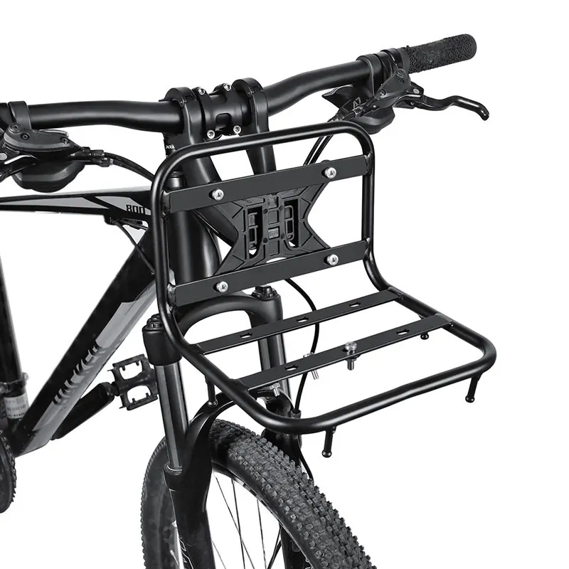 

Передняя стойка для велосипеда, многофункциональная передняя стойка для велосипеда из алюминиевого сплава, стойка для сумки для шоссейного велосипеда MTB, аксессуары для уличного велоспорта