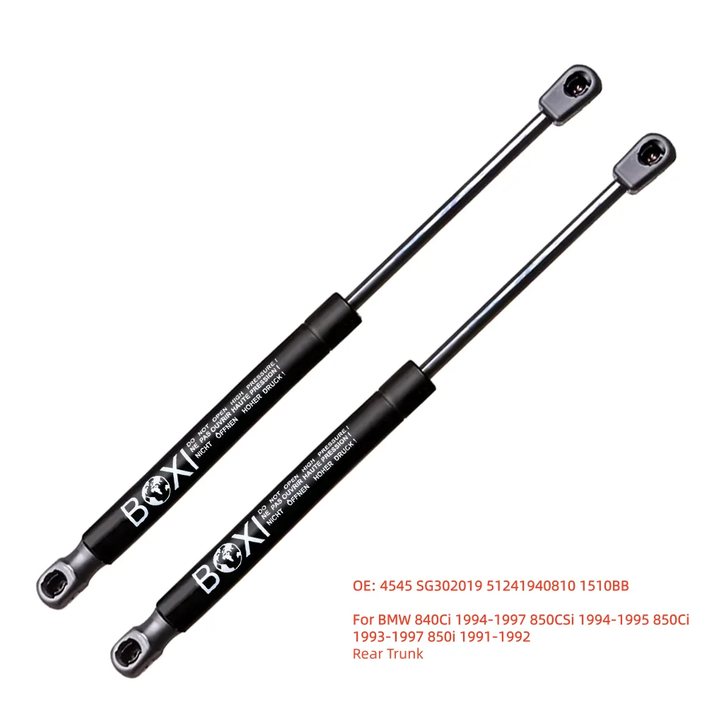 

2pcs Trunk Lift Supports Strut For BMW 840Ci 1994-1997 850CSi 1994-1995 850Ci 1993-1997 850i 1991-1992 51241940810 Lift Struts