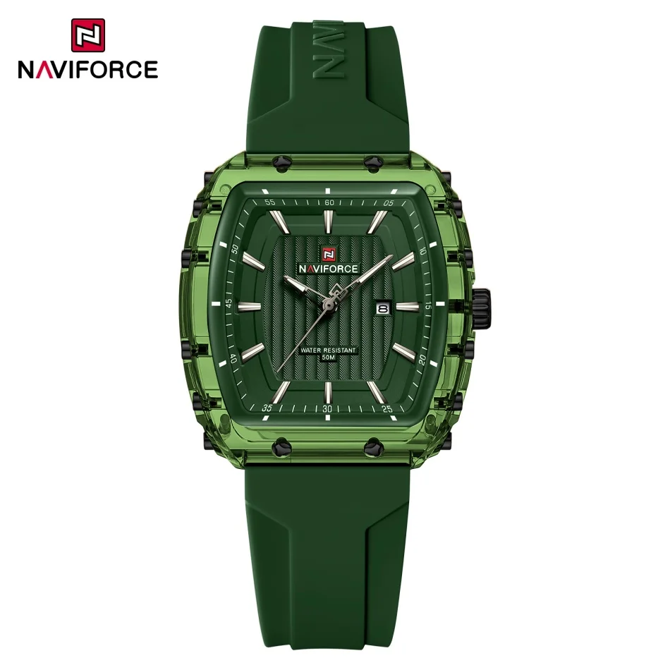 Design NAVIFORCE 5ATM Waterproof Shockproof Elegant Ladies Quartz Wristwatch Women’s Casual Watches Reloj Mujer Clock Girl Gifts