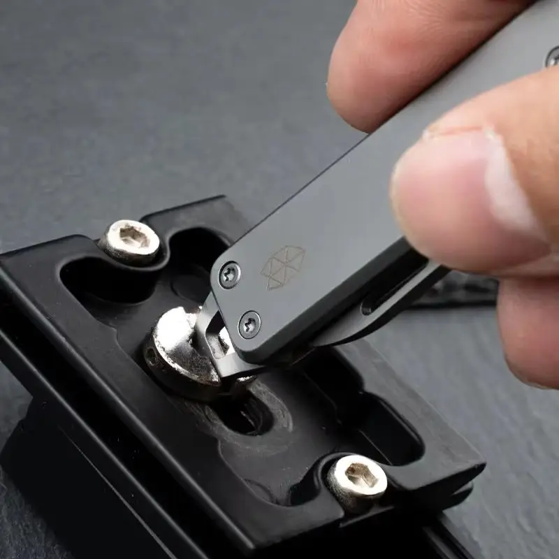 Folding Sharp Outdoor Multi Functional Stainless Steel Mini Home Knife Portable Keychain Fruit Knife Open Box Portable image 4
