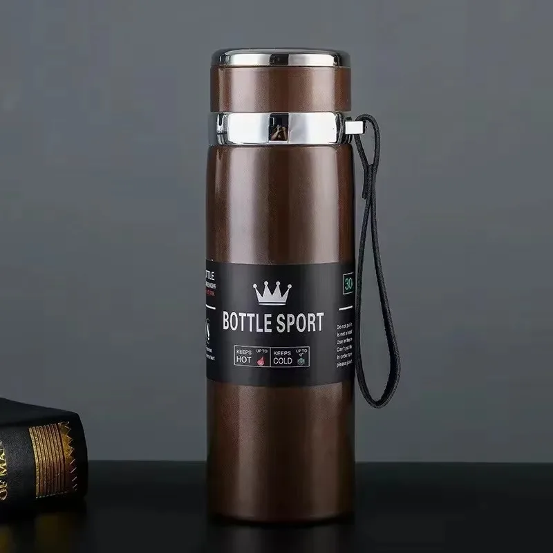 1L Thermal Water Bottle Vacuum Flasks Stainless Steel Thermos Bottle Keep Cold and Hot Water Bottle Thermos for Water Tea Coffee image 5