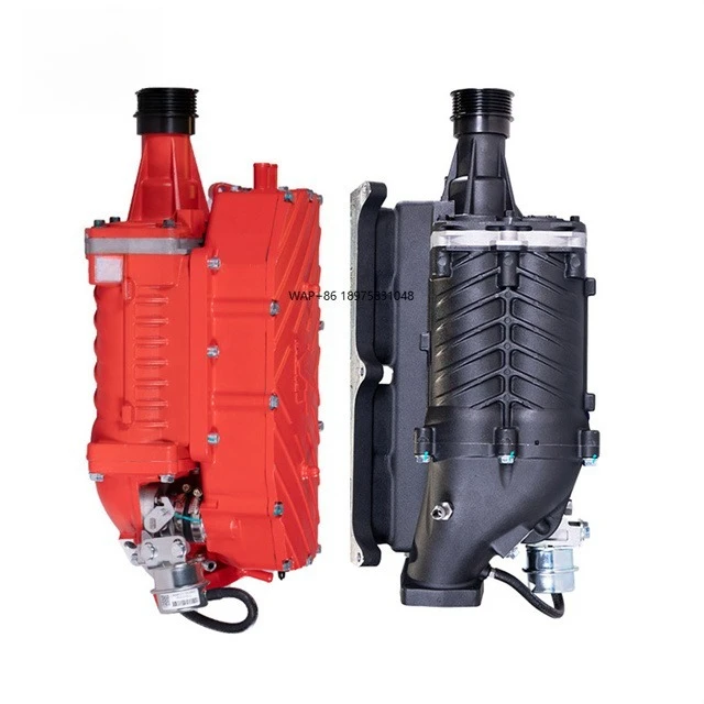 New Durable Belt Driven Supercharger 4 Cylinder VT Twin Screw Supercharger Kit for