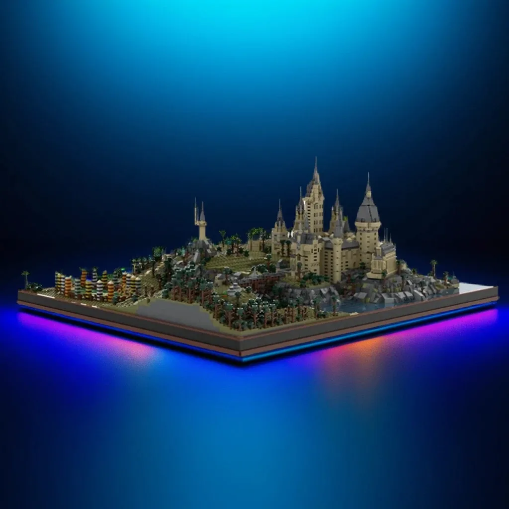 11726pcs MOC Harry Hogwarts Castle Epic Detailed Build Model Building Blocks Toy Education DIY Assemble Birthday Creative Craft