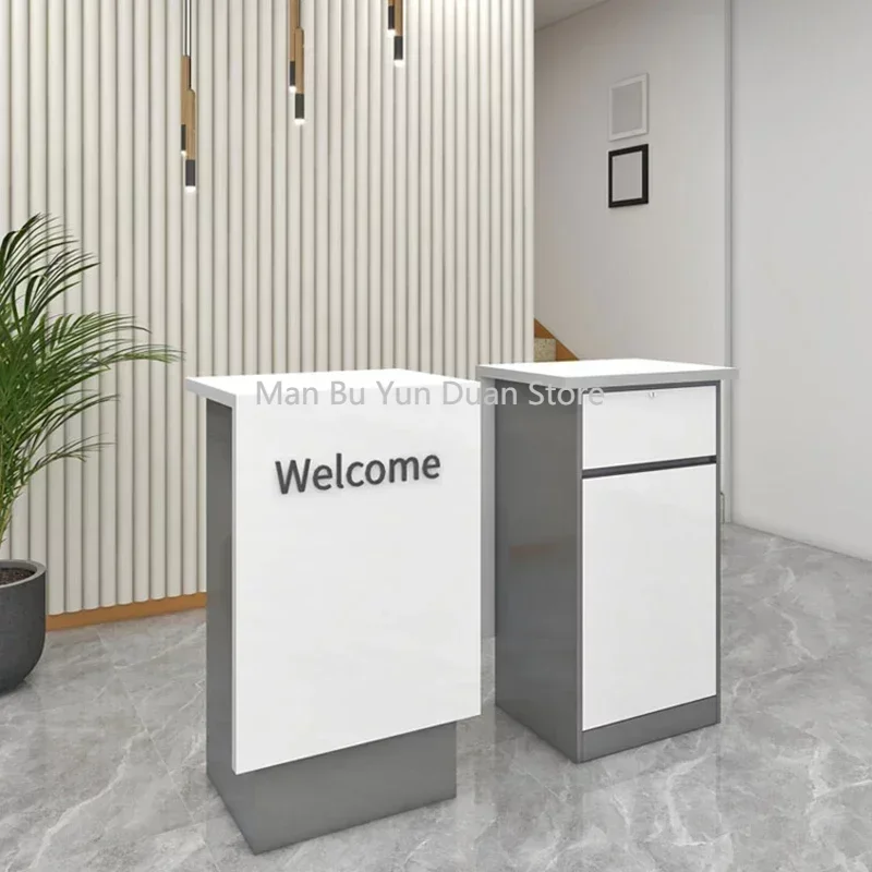 

Кассовые стойки регистрации, стоячие офисные кассира, простой офисный стол, сидение, кофейня, Mesas Auxiliares, мебель для салона