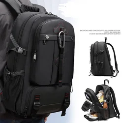 Backpack 65L 80L 50L Men's Large Capacity Travel Bag Computer 17.3 inches 16 inches 15.6 inches Outdoor Waterproof Luggage Bag w