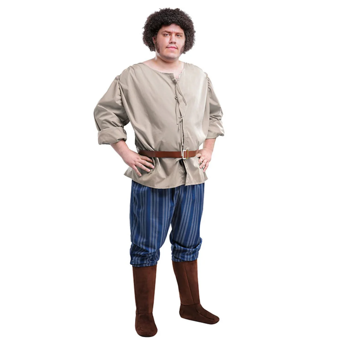 

Famous Movie The Princess Bride Giant Fezzik Cosplay Costume Adult Men Halloween Suits Party Uniform