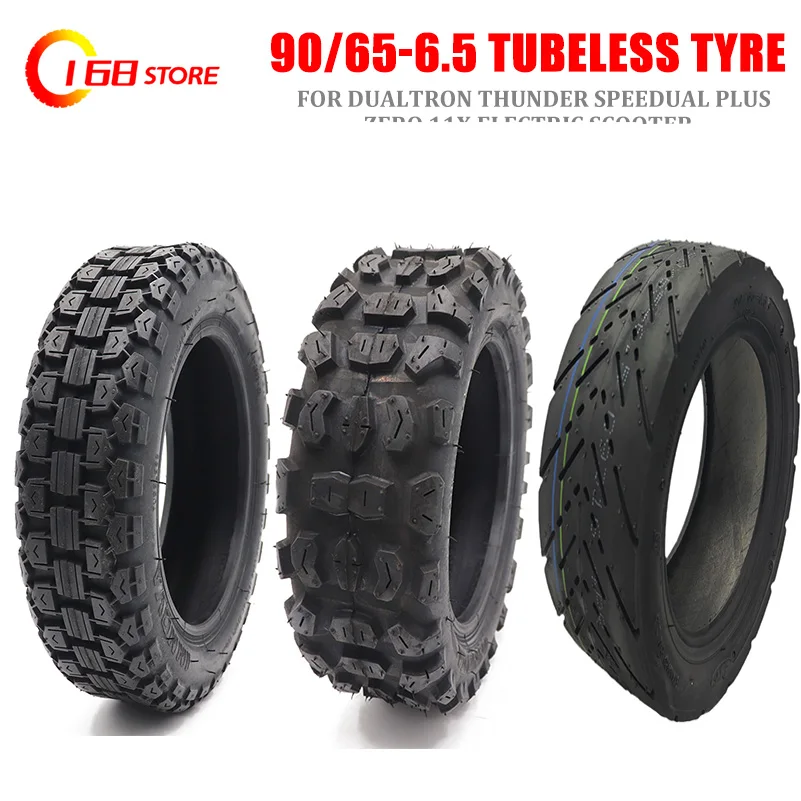 Spain 11 Inch 90/65-6.5 City Off-Road Thickening Tire Inflatable Tyre Inner Tube for Speedual Plus Zero 11x Electric Scooter