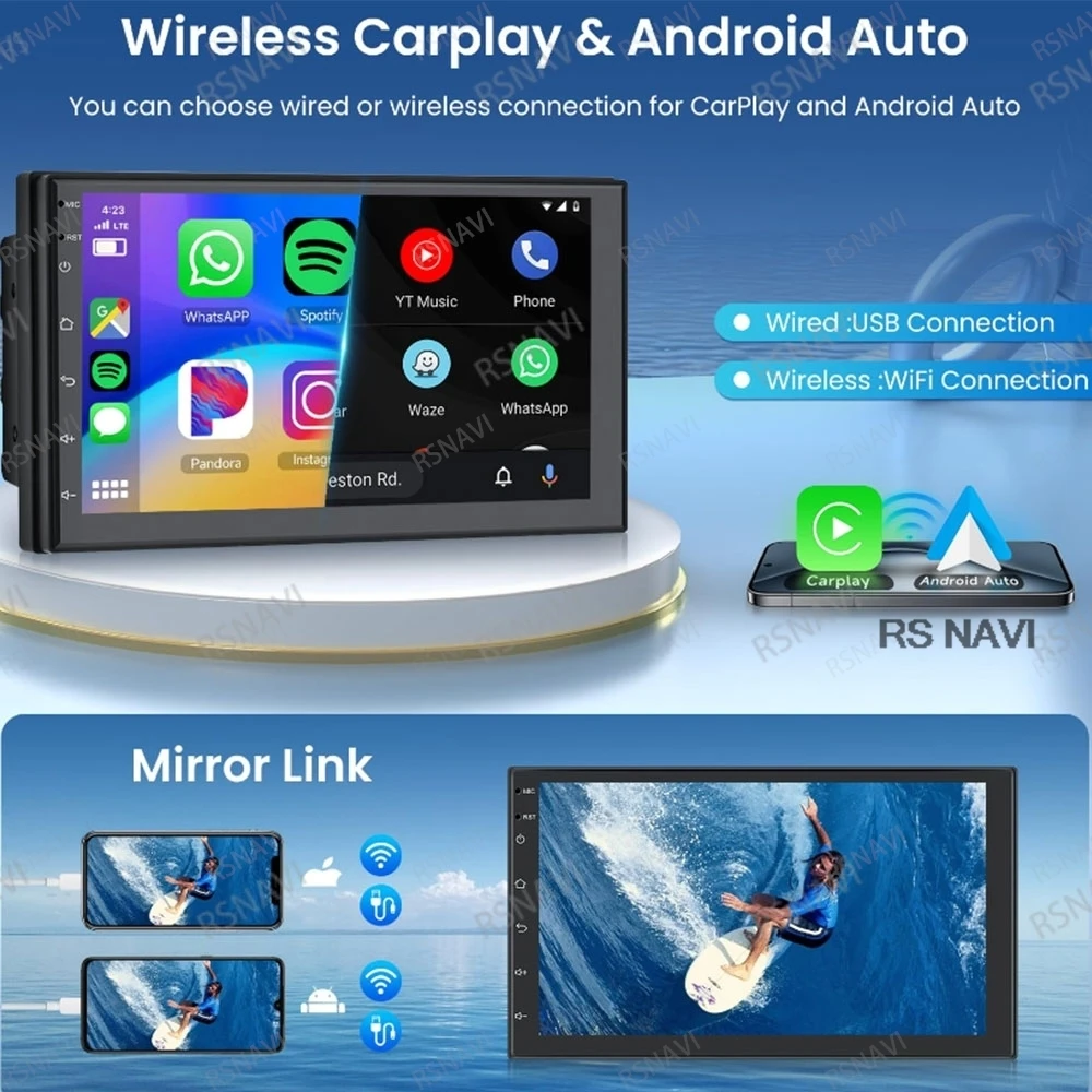 Rádio do carro de android 15 para ford focus 2 3 mk2 mk3 2004 2005 - 2011 autoradio navegação 4g lte dvd qled qualcomm estéreo 5g wifi bt