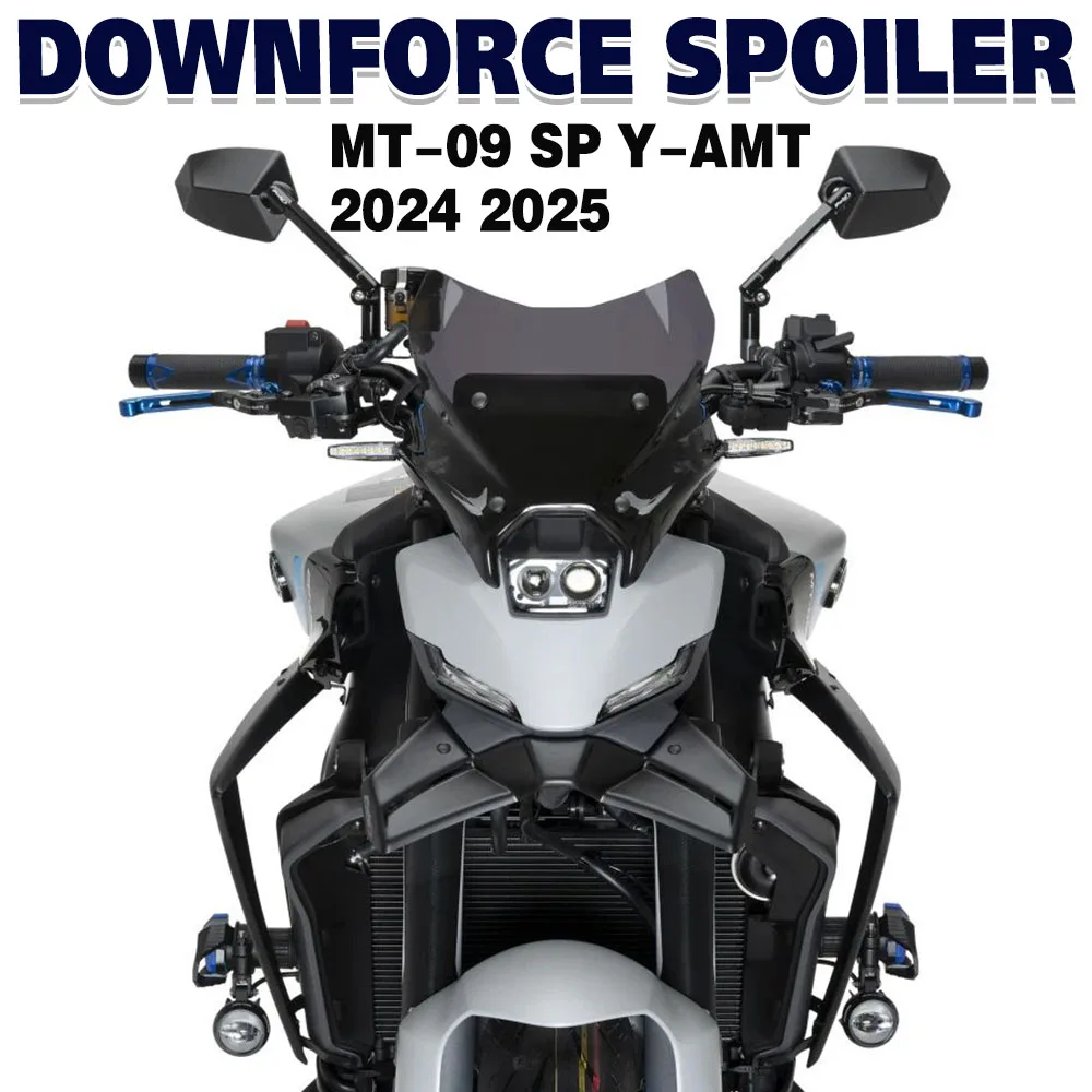 

MT-09 Боковой дефлектор ветра MT 09 Y-AMT Боковой спойлер для YAMAHA MT09 SP 2024 2025 Спойлеры с прижимной силой Аэродинамические дефлекторы крыльев