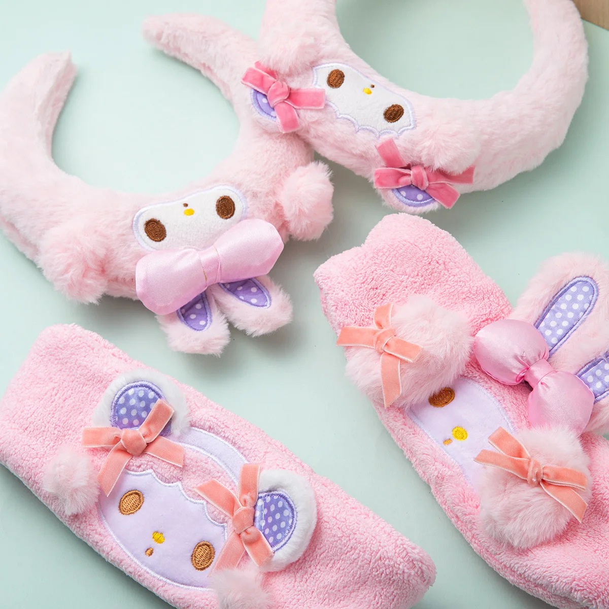 لطيف ل بلدي ميلودي عقال الشعر التعادل ملحق الرياضة اليوغا عقال قناع الوجه تطبيق ماكياج المضادة للانزلاق عقال هدية #6