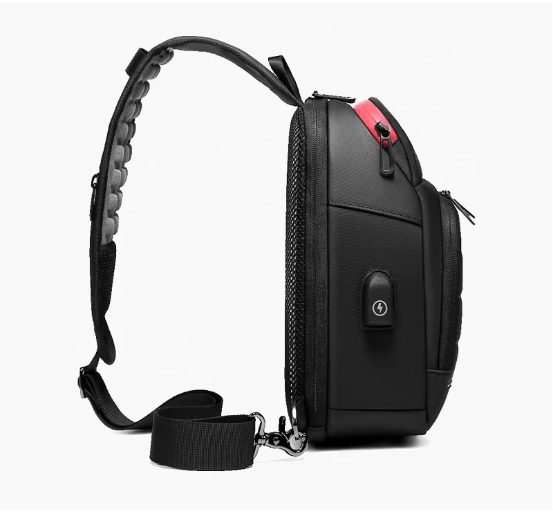 Bolso de pecho para hombre, bandoleras para hombre, bolsos de mensajero impermeables, bolso de hombro tipo bandolera con