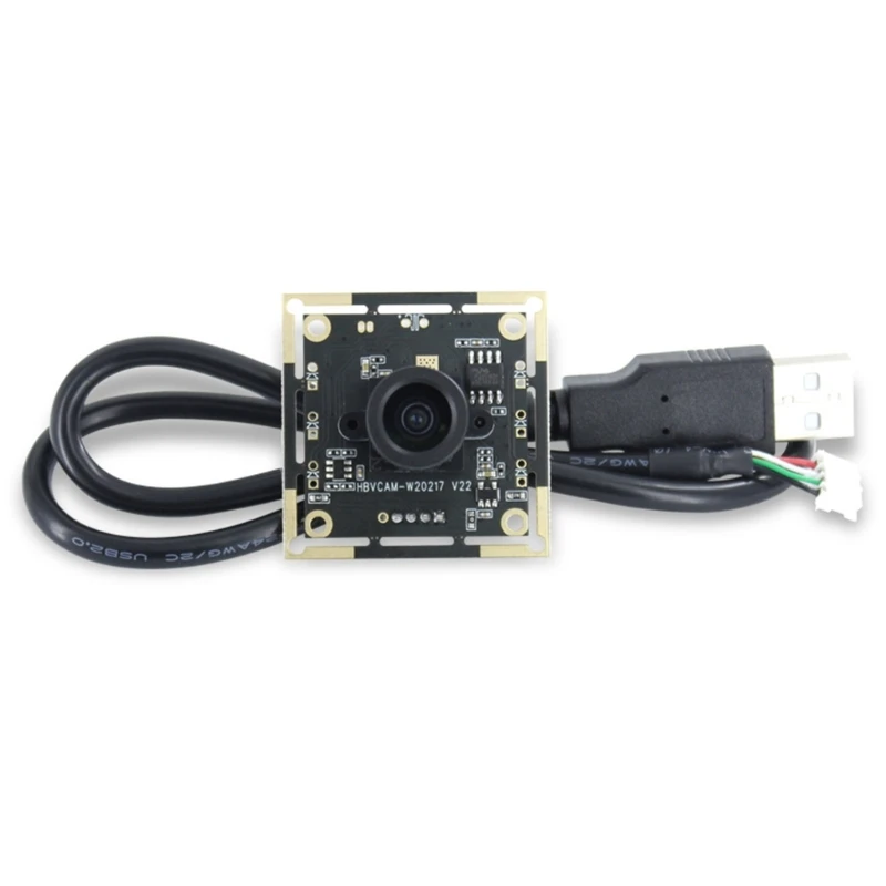 2024 New USB 1280x720 OV9732 Video Camera Module 1MP 72°/100° Adjustable Manual-focus Lens Monitoring Module Plug and Use