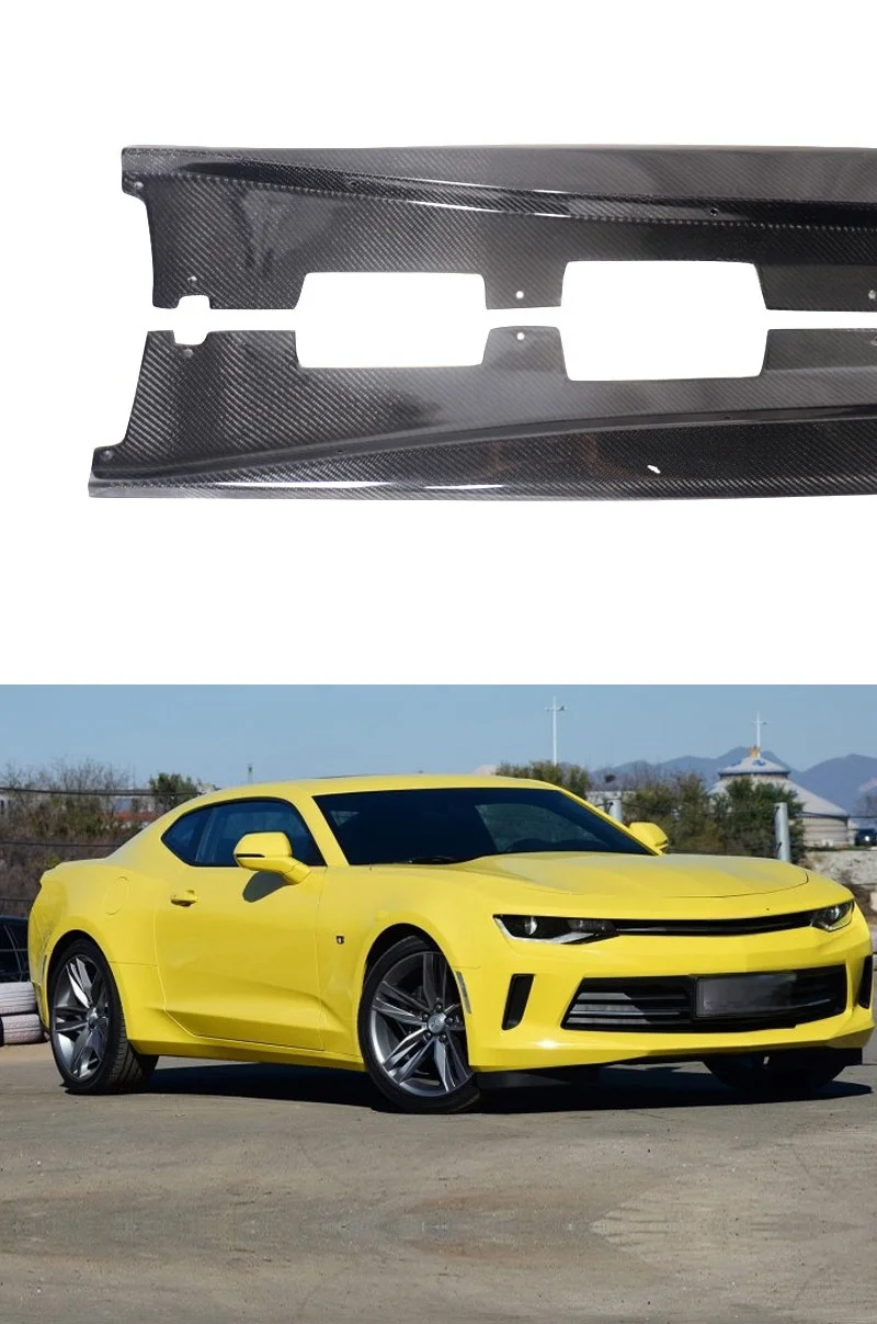 New style Carbon fiber Side Skirts for Camaro 2016+ Style on Hot Sale